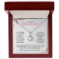 Granddaughter (Pink Card)- Eternal Hope Necklace