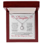 To Our Amazing Daughter from Mom and Dad (Valentine) - Eternal Hope Necklace