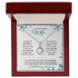 Wife (Snowflake Christmas Card) - Eternal Hope Necklace