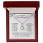 Granddaughter (Purple Card) - Eternal Hope Necklace