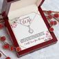 Beautiful Wife - Love & Light (Burgundy) - Eternal Hope Necklace