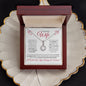 To My Beautiful Wife (Valentine Corner Hearts) - Eternal Hope Necklace