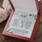 Wife (Christmas Holly Card) - Eternal Hope Necklace