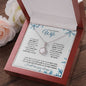 Wife (Snowflake Christmas Card) - Eternal Hope Necklace