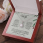 Wife - (Christmas Spruce Card) - Eternal Hope Necklace