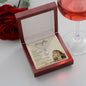 Precious Daughter from Dad ( Beige Lion Card) Eternal Hope Necklace
