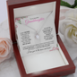 Granddaughter (Pink Card)- Eternal Hope Necklace