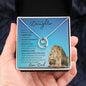 Daughter from Dad (Blue Lion Card) - Pure Luck Necklace