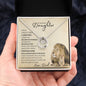 Daughter From Dad (Lion Card) - Pure Luck Necklace