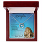 Daughter from Dad (Blue Lion Card) - Pure Luck Necklace