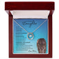 Beautiful Daughter from Mom (Blue Lioness) - Pure Luck Necklace
