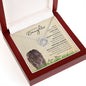 Daughter from Mom (Lioness Card) - Pure Luck Necklace