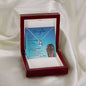 Beautiful Daughter from Mom (Blue Lioness) - Pure Luck Necklace