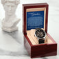 Grandson (Blue Card) - Until Time Stands Still- Men's Openwork Watch