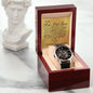 Red Hot Lover (Gold Card) - Until Time Stands Still- Men's Openwork Watch