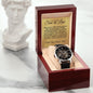 Son-in-Law (Gold Card) - Until Time Stands Still- Men's Openwork Watch