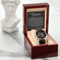 Grandson (Black Card) - Until Time Stands Still- Men's Openwork Watch