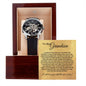 Grandson (Gold Card) - Until Time Stands Still- Men's Openwork Watch