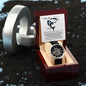 To my Man / Husband / Boyfriend / Lover / Soulmate / Fiancé (Great Catch / Fish / Valentine) - Openwork Watch