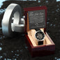 Red Hot Lover (Black Card) - Until Time Stands Still- Men's Openwork Watch