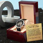 Son-in-Law (Gold Card) - Until Time Stands Still- Men's Openwork Watch