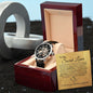 Secret Lover (Gold Card) - Until Time Stands Still- Men's Openwork Watch