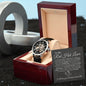 Red Hot Lover (Black Card) - Until Time Stands Still- Men's Openwork Watch