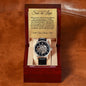 Son-in-Law (Gold Card) - Until Time Stands Still- Men's Openwork Watch