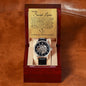 Secret Lover (Gold Card) - Until Time Stands Still- Men's Openwork Watch