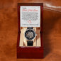 To My Red Hot Lover - Til Time Stands Still (White Valentines) - Open Work Watch
