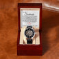 To My Soulmate- Til Time Stands Still (White Valentines) - Open Work Watch