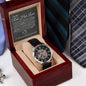 Red Hot Lover (Black Card) - Until Time Stands Still- Men's Openwork Watch