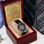 Red Hot Lover (Gold Card) - Until Time Stands Still- Men's Openwork Watch