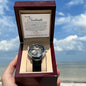 To My Soulmate- Til Time Stands Still (White Valentines) - Open Work Watch