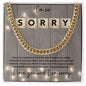 I'm So Sorry (Scrabble) - Cuban Chain
