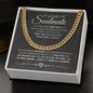 Soulmate (Charcoal Card) - Cuban Chain