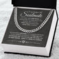 Soulmate (Charcoal Card) - Cuban Chain