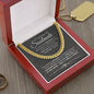 Soulmate (Charcoal Card) - Cuban Chain