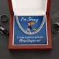 I'm Sorry - (Witch Card) - Cuban Link Chain