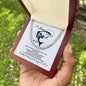 To my Man / Husband / Boyfriend / Lover / Soulmate / Fiancé (Great Catch / Fish / Valentine) - Cuban Chain