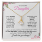 Daughter (Pink Card) - Alluring Beauty Necklace