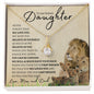 To Our Badass Daughter (Family Pride) - Alluring Beauty Necklace