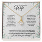 Wife (Speckled Berry Christmas Card) - Alluring Beauty Necklace