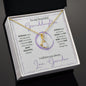 Granddaughter (Purple Circle Card) - Alluring Beauty Necklace
