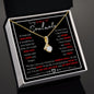 To My Smoking Hot Soulmate ( Red Hot Black Card) - Alluring Beauty Necklace