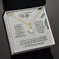 Wife - (Christmas Spruce Card) - Alluring Beauty Necklace