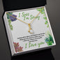 I succ, I'm Sorry (Succulent Card) - Alluring Beauty Necklace