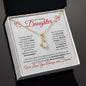 To Our Amazing Daughter from Mom and Dad (Valentine) - Alluring Beauty Necklace