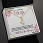 Beautiful Wife - Love & Light (Burgundy) -Alluring Beauty Necklace