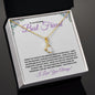 To My Amazing Best Friend / Bestie (Purple) - Alluring Beauty Necklace